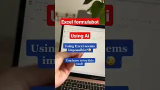 using AI for excel - Awesome AI - Excel Formula Bot | AI Excel Formula