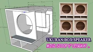 Skema box speaker miniscoop 6 inch