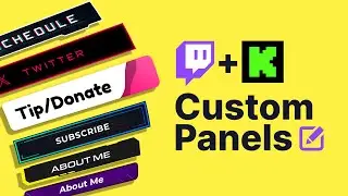 The Easiest Way to Get Pro Twitch & Kick Panels for Your Stream!