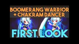 Boomerang Warrior + Chakram Dancer FIRST LOOK! in SUMMONERS WAR
