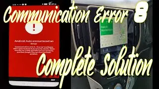 #magicofweb3#androidauto#communicationerror8|Android Auto Not Working in Hindi