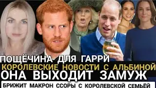 НЕ Королева ПРОСТОЛЮДИНКА_ КАМИЛЛА ДОВЕЛА ДО СЛЁЗ_Принц Гарри КУДА ПОСЛАЛИ? Меган Маркл The Tig