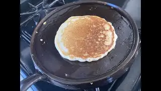 Sunday Morning Cast Iron Pancakes