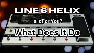 LINE 6 HELIX FLOOR GUITAR AMP SIMULATOR AND FX PEDAL BOARD