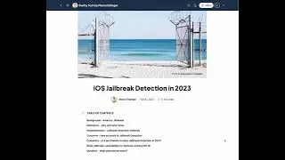 iOS Jailbreak Detection in 2023