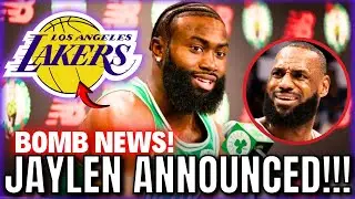 IT WAS NOW! ANNOUNCEMENT NOBODY WAS EXPECTING! NEW TRADE? TODAY'S LAKERS NEWS