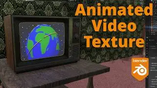 Blender - Animated Video Texture