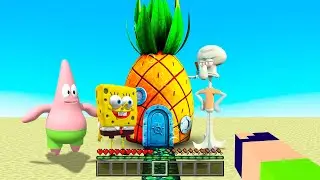 INVADI O MUNDO DO BOB ESPONJA E FUI PRESO NO MINECRAFT!!