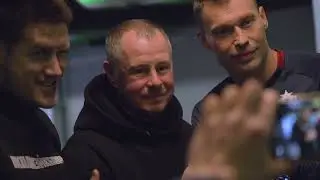 BackStage съёмки ЦСКА Новый год 2021