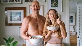 what we ate today // vegan, making food from scratch, & morning rituals