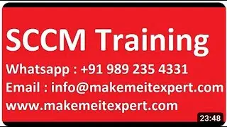 MECM SCCM Training -  Endpoint Protection Installation And Configuration Step By Step |