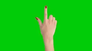 GREEN SCREEN HAND FOR BELL ICON INTRO  NO WATERMARK