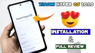 Xiaomi Hyper OS 1.0.1.0 For Redmi Note 9 Pro/9S/Max/10 Lite & Poco M2 Pro|Installation & Full Review