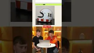 Charles Leclerc and I designed his new helmet using AWS generative AI! 💻 #AWSPartner #F1