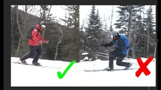 How to CARVE Telemark Turns On ICY Conditions TIP #1