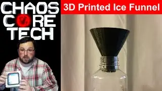 Making a 3D Printed Ice Funnel