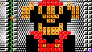 Super Mario Maker 2 🔧 Super Mario Pixel Art Museum 🔧 Defected