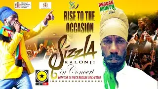 Sizzla Kalonji Rises To The Occasion With A 35-Piece Reggae Orchestra (Reggae Month 2022)