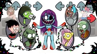 THE BEST FNF MUSIC GLITCH STORIES: Pibby and FNF characters in different universes | FNF animation