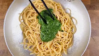 Eat these pastas day and night! Arugula pesto and Asparagus spaghetti. Eat and lose weight.