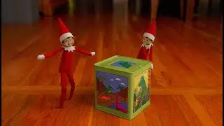 Elf On The Shelf caught moving on camera with another Elf On The Shelf