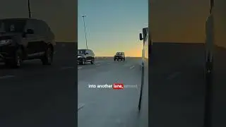 Ghost Semi Almost Crashes Into Tesla