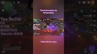 C0 Yae miko damage shorts || Genshin Impact Beta