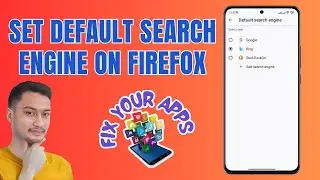 How to Set the Default Search Engine on Firefox Browser