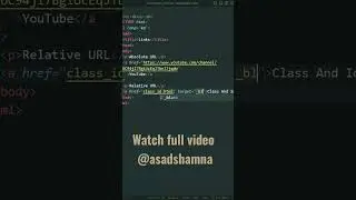 TARGET attribute in HTML 