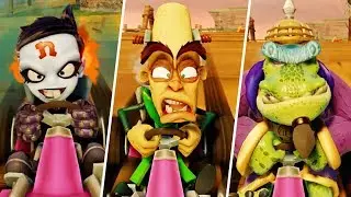 Crash Team Racing Nitro-Fueled - Characters Season 4 | Animations and Expressions