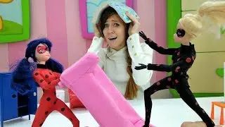 Ana visita a Marinette. Vídeos de juguetes para niñas