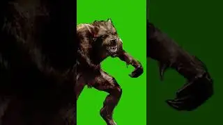 Werewolf Green Screen Free #greenscreen