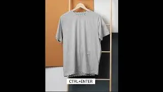 How to Create Realistic T-Shirt Mockup in Photoshop - Tutorial !  