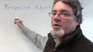 possessive adjectives in English