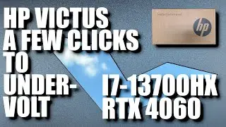 HP Victus   Trying Omen Gaming Hub Undervolt