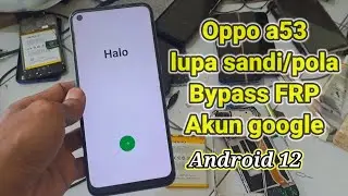 Oppo a53 FRP Bypass,lupa sandi dan akun google