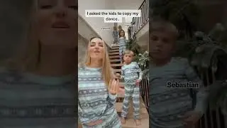 Mom vs kids. Who did the dance better?