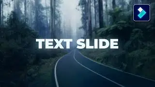 How To Make Text Slide Effect On Filmora 11