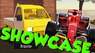 ALL NEW CARS SHOWCASE(KEI & F1) IN DUSTY TRIP ROBLOX