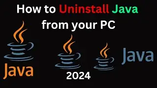 How to Uninstall or completely remove Java from your PC