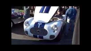 What a race car sounds like!! LOUD Briggs Cunningham C2R REV and Acceleration