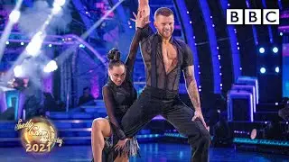 Adam Peaty and Katya Jones Cha Cha to Beggin' by Måneskin ✨ BBC Strictly 2021