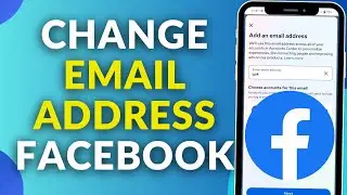 How to change Facebook email 2024 | Change Email Address On Facebook 2024