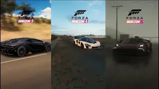 Forza Horizon 3, 4, 5