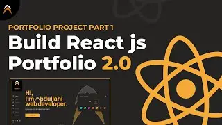 React Portfolio Website Tutorial - Build React JS and Scss Portfolio Website | part 1