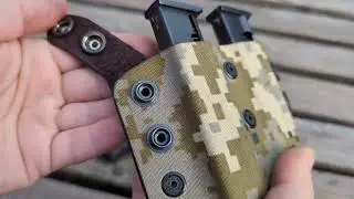 Підсумок відкритий A-line ПП51С для 2 магазинів ПМ, пластиковий піксель ММ-14