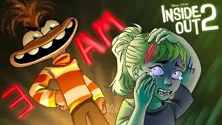 ANXIETY LEAVE RILEY ALONE AT 3 AM!!! | Inside Out 2 Animation