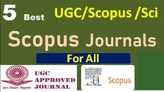 UGC ,Scopus and SCI Journals | Fast Publication Journal | Multidisciplinary Journal
