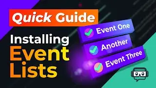 Install and Customize an Event List in Streamlabs