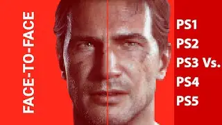 PS1 Vs PS2 Vs PS3 Vs PS4 Vs PS5 Сравнение графики геймплея (Graphics Comparison)